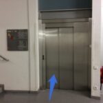 5) Into the elevator
